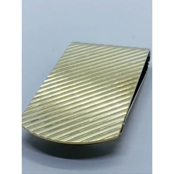 Tiffany & Co Sterling Silver 925 Money Clip (Gold washed)